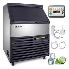 Máquina De Hielo Comercial Vevor 110v 440lbs/24h Con Depósit