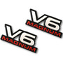 Emblema Compatible Con Dakota V6 Magnum 1994-2001 Izquierdo