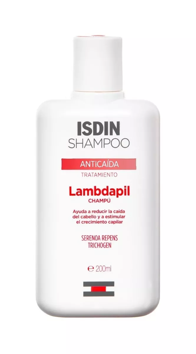 Shampoo Isdin Lambdapil Anticaída En Botella De 200ml
