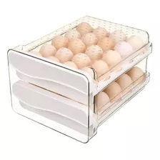 Bandeja Organizador Porta Huevos 2 Niveles Para Refrigerador