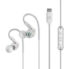 Mee Audio M6 Usb Auriculares In Ear + Accesorios Color Clear