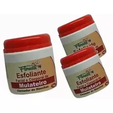 Esfoliante Facial De Mulateiro Kit C/3und Do Amazonas 
