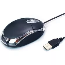 Mouse Óptico Usb C/fio 3 Botões Casa Escritório Home Office