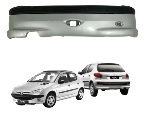Parachoque Traseiro Peugeot 206 1998 A 2009 Usado