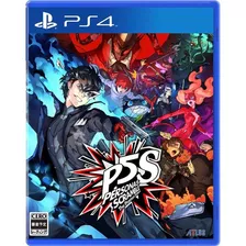 Jogo Ps4 Persona 5 Scramble The Phantom Strikers Novo 