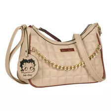 Bolsa Betty Boop Baguete Matelassê Pequena Feminina