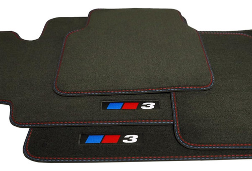 Velour Floor Mats For Bmw 3-series 2012-2018 - Sedan \u0026 Wagon Foto 7