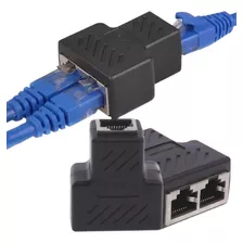 Duplicador De Internet Rj45 Adaptador Duplicador Em Y 