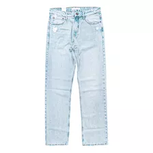 Calça Calvin Klein Jeans Stretch White Tag Azul Médio