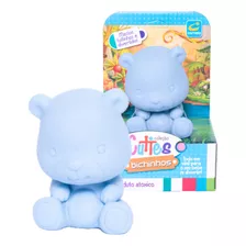 Ursinho Brinquedo Infantil Azul Didático Urso