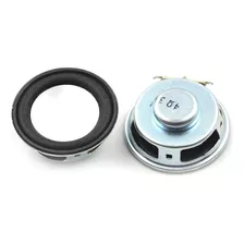 2 Piezas Bocina Parlante 3w 40mm 4 Ohms Para Juguetes