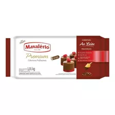 Barra De Chocolate Mavalério Premium 1kg Ao Leite 