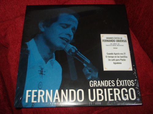 Vinilo Fernando Ubiergo / Grandes Exitos (nuevo Y Sellado) 