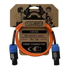 Cable Speakon Orange Crush 1m Para Parlantes Ca-039 Original