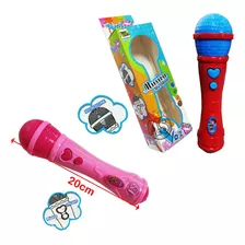 Brinquedo Microfone Infantil Musica Som Voz Criança Canto