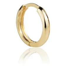 Piercing Argola De Ouro 18k Hélix Cartilagem Sem Pedras 9mm