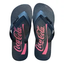 Chinelo Coca Cola Masculino Tiras De Dedo Leve E Confortável