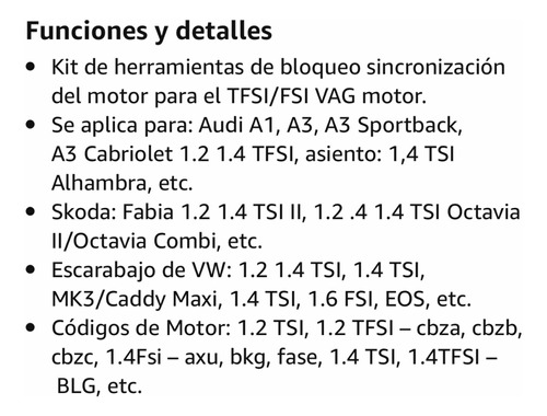 Sincronizador Para Motores 1.2 1.4 1.6 Vw Seat Audi Skoda Foto 7