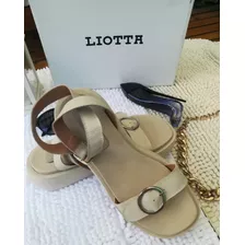 Sandalias Liotta Cuero 