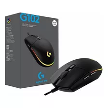 Logitech G102 Mouse Óptico Ambidextro Para Juegos De 6 Boton