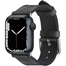 Apple Watch Spigen Correa Casual Serie 7 Y 8 45mm Color De La Caja Black