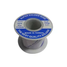 Estaño Super Solder Wire 100 Gr 60/40 0.8mm 100%calidad 25 M