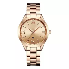 Reloj De Oro Acero Pulsera Mujer Relojes Mujer