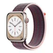 Apple Watch Series 8 45 Aluminio Starlight Sport Loop 4g