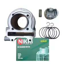 Kit Cilindro Motor + Pistão + Anel Honda Elite 125