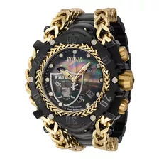 Relogio Invicta Reserve Gladiator Suiço Black Label Raiders