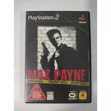 Max Payne Original Playstation 2 Jp 