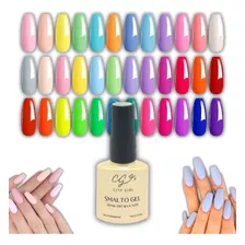 Esmaltes Semipermanentes City Girl Uv Led Colores