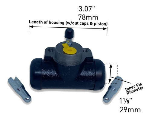 Cilindro De Rueda Montacargas Yale Ak Rk Vx Foto 2