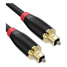 Cable De Audio Optico Digital Cable Toslink - [24k Chapado E