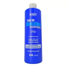  Shampoo Reconstrutor Teia De Queratina 500ml Eaê Cosmeticos