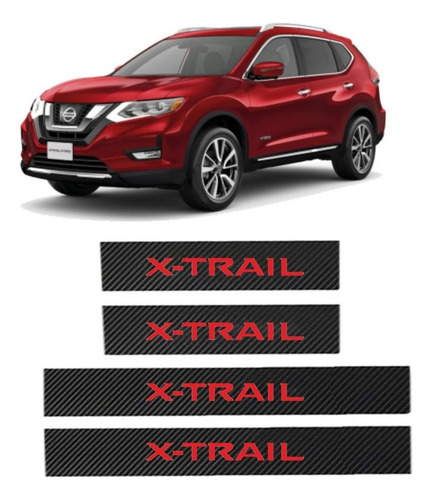 Sticker Proteccin De Estribos Puertas Nissan X-trail Foto 2