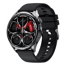 Reloj Inteligente Smartwatch Gt5 Nfc Siri Carga Inalámbrica Color De La Caja Negro Color De La Malla Negro Color Del Bisel Negro