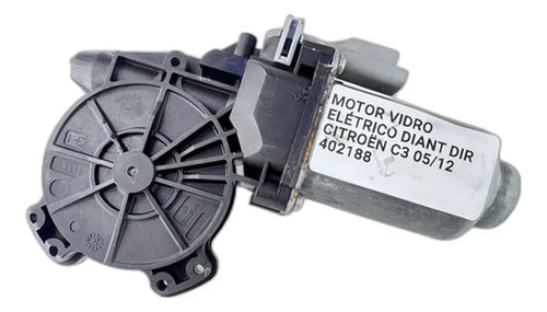 Motor Vidro Eletrico Diant Dir Citroen C3 05/12 402188