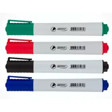 Kit 10 Canetas Quadro Branco - Azul Preta Verde Vermelha