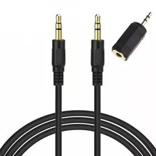 Cabo P2 Trs 3.5mm Com Adaptador P1 Tr 2.5mm De 5m