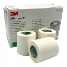 Cinta Adhesiva Micropore 3m 5cm X 6 Unidades