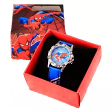 Reloj De Pulsera Spiderman - En Cajita Carton - Printek