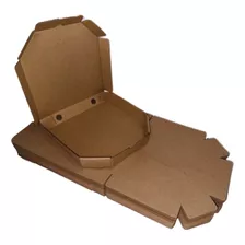 50 Cajas De Pizza Hexagonal 23x23x3.5 Nuevas