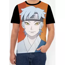 Camiseta Camisa Mitsuki Anime Menino Desenho Infantil Niv3