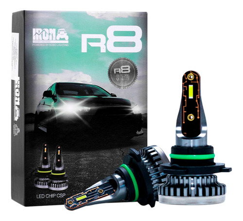 Kit De Luces Led Delanteros Chip Csp R8 Mini Alta Baja Auto Foto 9