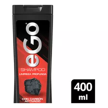  Shampoo Ego For Men Limpieza Profunda Carbón Activado 400ml