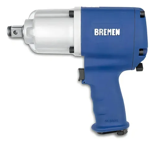 Llave De Impacto Neumática 3/4'' Industrial Bremen 3038 Color Azul