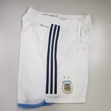 Short Afa Argentina 2022 Blanco Versión De Juego 