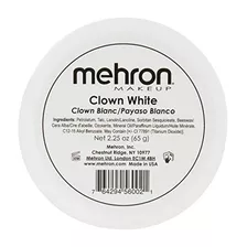 Mehron Makeup - Pintura De Cara Blanca De Payaso, 2.25 Oz