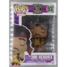 Unko - Figurine Musique Rock - Jimi Hendrix Guitar In Flame 